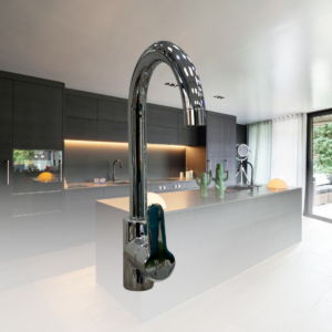 Robinet de cuisine evier bec coude FLR| REPONSE