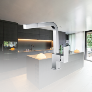 Robinet de cuisine monocommande amovible IMEX| CONSTANZA