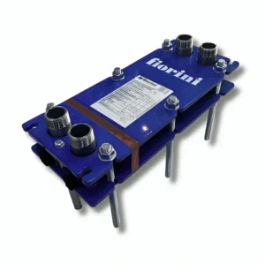 Échangeur à plaques Fiorini en inox – disponible en 11, 17, 21 et 23 plaques