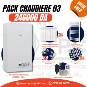 Pack Chaudiere F03 - Offre Gold -