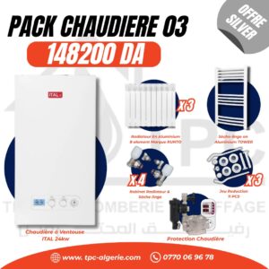 Pack Chaudiere F03 - Offre Silver -