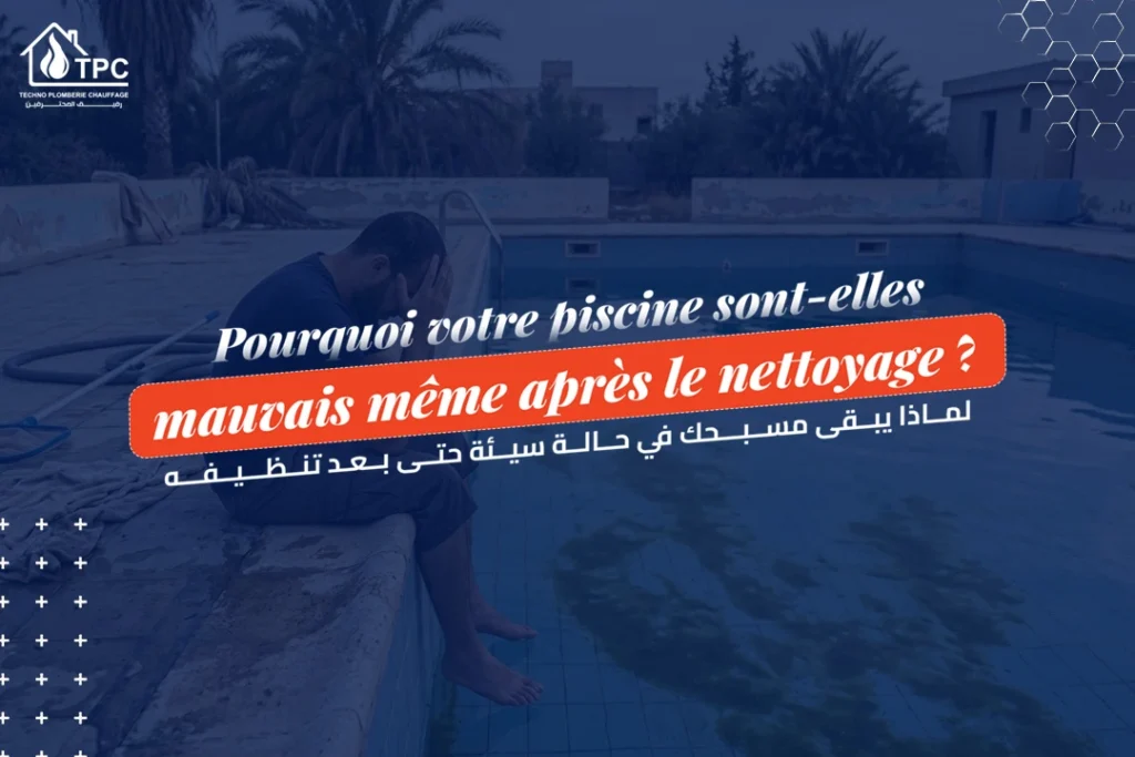 Pourquoi votre piscine dégage-t-elle une mauvaise odeur même après nettoyage ?