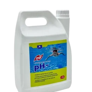 Bidon de pH moins liquide 5L Prior pour équilibrer l'eau de la piscine