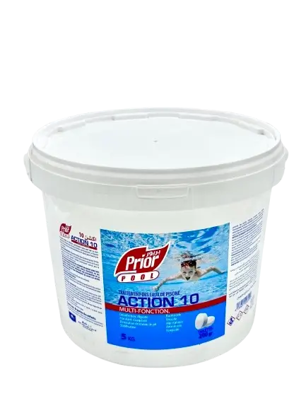 Seau de traitement multifonction Action 10 5KG Prior pour piscine