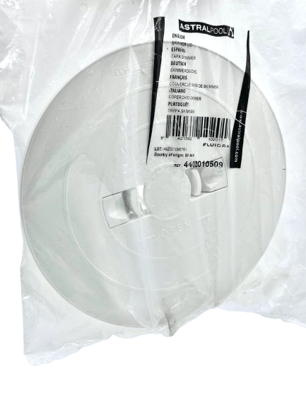 Couvercle rond de protection pour skimmer de piscine