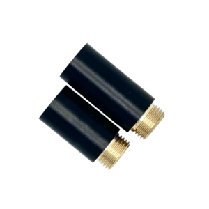 Raccord mixte 15/21 noir pour plomberie et chauffage