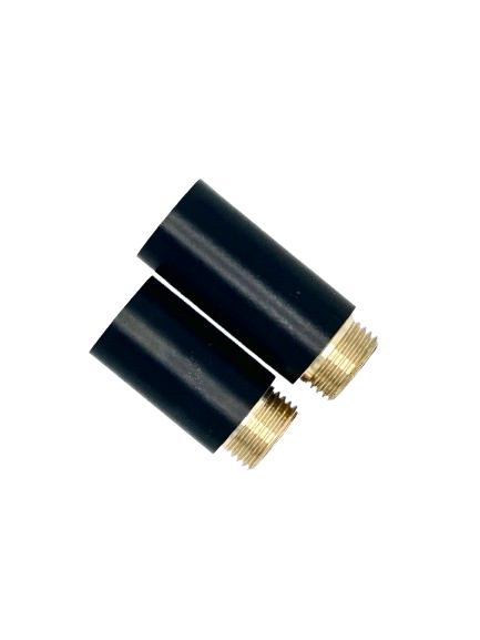 Raccord mixte 15/21 noir pour plomberie et chauffage