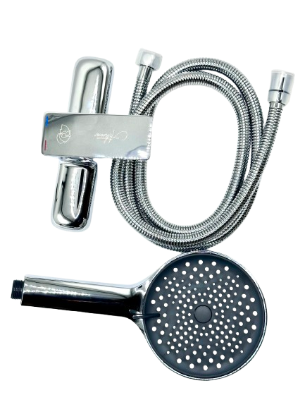 Mitigeur de douche carré chromé disponible en Algérie