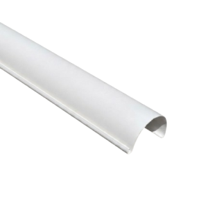 Gouttière ronde TIGRE BL 3 m pour évacuation des eaux pluviales