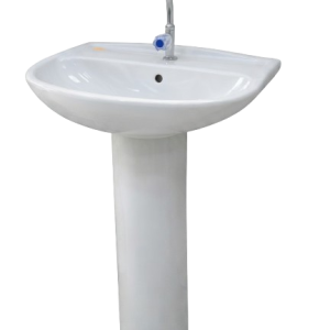Lavabo en céramique avec pied Bahia CL367 - TPC Algérie